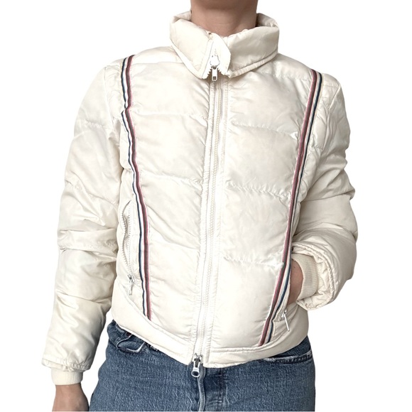 VINTAGE OBERMEYER COLAIRE DOWN PUFFER JACKET WOMEN SIZE SMALL - Picture 2 of 16